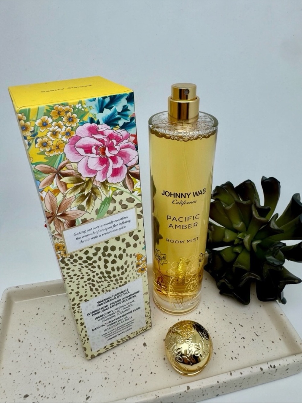 NEW Johnny Was Pacific Amber Room Linen Spray Mist - Picture 8 of 9